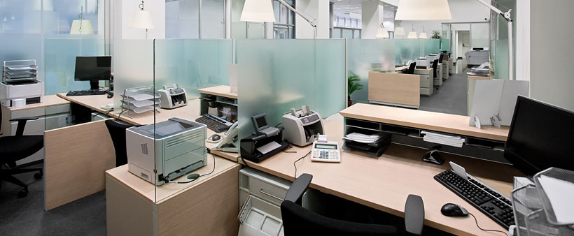 Office Empty Desks