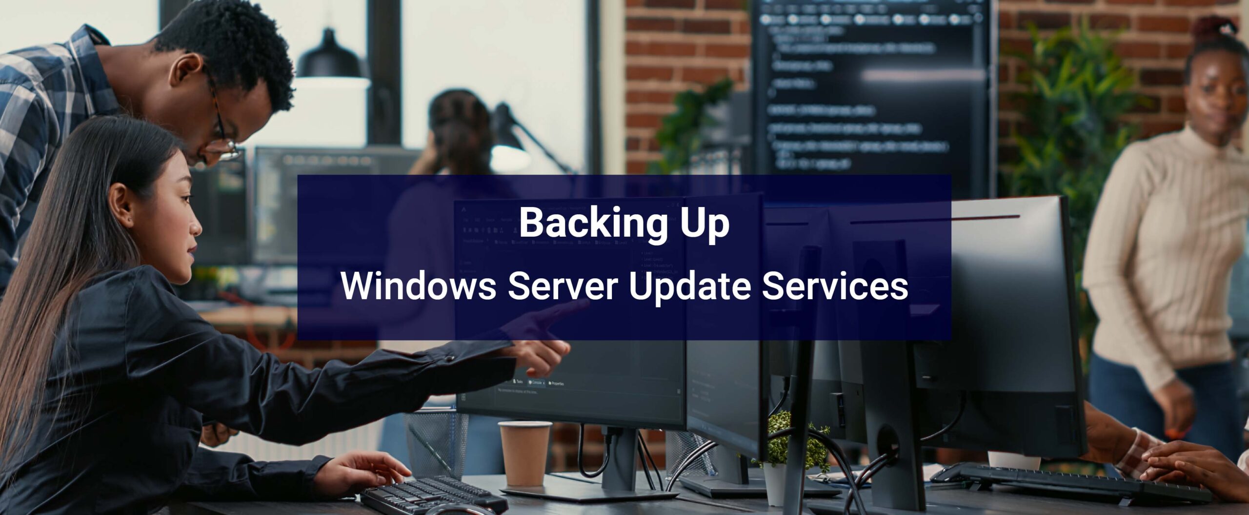 Backing Up Windows Server Update Services