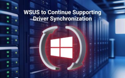 WSUS to Continue Supporting Driver Synchronization