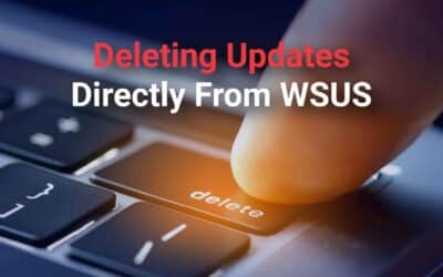 Deleting Updates Directly From WSUS